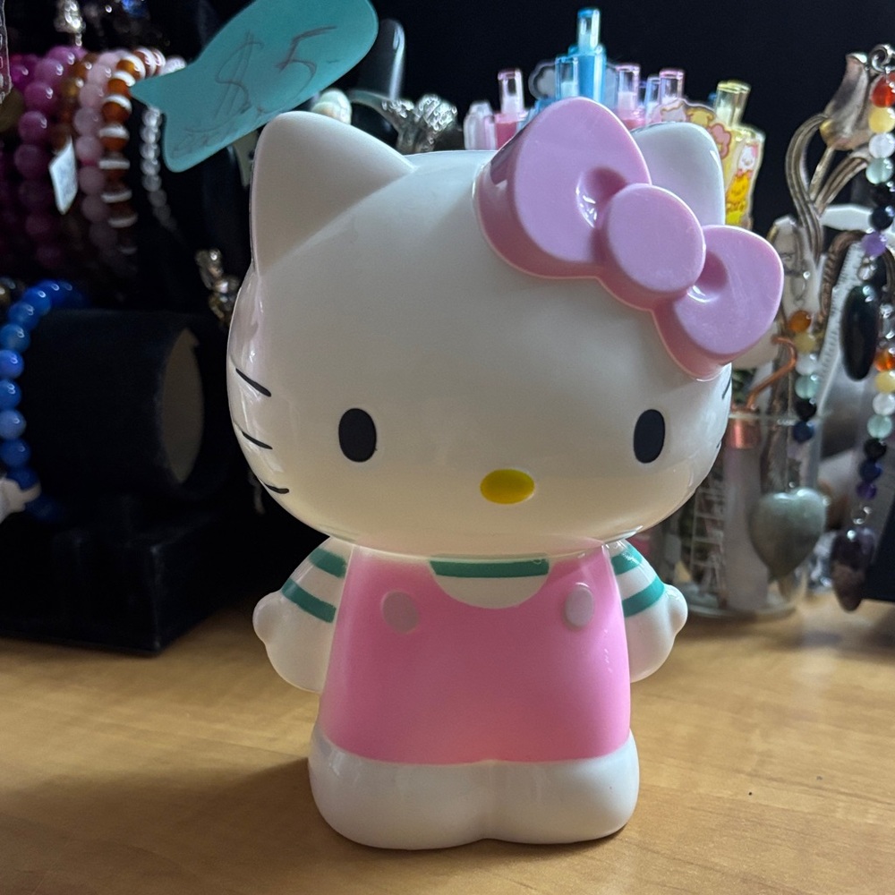 Hello Kitty Pink and White Pencil Holder